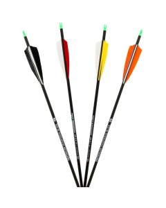 PENTHALON TRADITIONAL BLACK CARBON ARROW, ID 0.245" (6.22 mm)