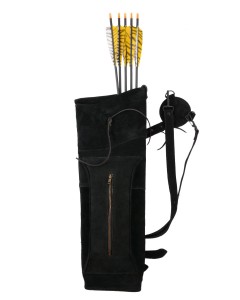BEARPAW BACK QUIVER RAVEN, 56 cm (22"), 20-30 ARROWS