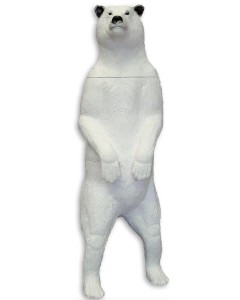 SRT 3D TARGET POLAR BEAR STANDING, GROUP 1, 55 x 180 cm