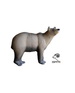 SRT 3D TARGET BEAR MARSICANO, GROUP 1, 112 x 103 cm