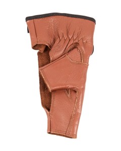 BUCK TRAIL BOW HAND LEATHER GLOVE BROWN