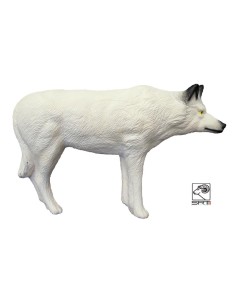 SRT 3D TARGET WHITE WOLF, GROUP 2, 123 x 75 cm