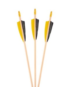 OXYGEN WOODEN ARROW, SPRUCE