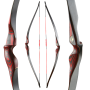 OLD MOUNTAIN LITTLE HAWK BOW, LONGBOW HYBRID, 36