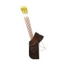 BEARPAW SIDE FIELD QUIVER HIP DARK BROWN, 10-15 ARROWS