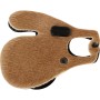 BEARPAW LEATHER WITH HAIR TAB