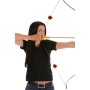 BEARPAW STRING SILENCER FUNNY PUFF ORANGE