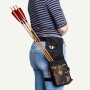 BEARPAW SIDE FIELD QUIVER HIP ADVENTURE, 10-15 ARROWS
