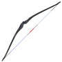 OLD MOUNTAIN LITTLE HAWK BOW, LONGBOW HYBRID, 36