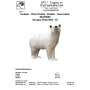 SRT 3D TARGET POLAR BEAR, GROUP 1, 110 x 100 cm