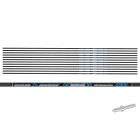 Tub Carbon Skylon Radius, Di 0.166" (4.2 Mm)