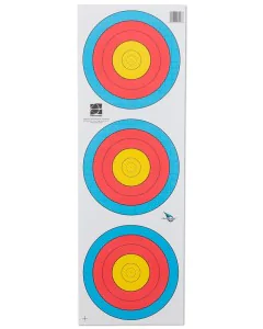 Fata De Tinta World Archery, 5 Inele, 3 * 20 X 20 Cm, Verticala, Centru Standard