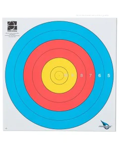 Fata De Tinta World Archery Cu Numere, 6 Inele, 80 X 80 Cm, Centru Standard
