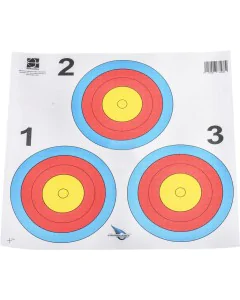 Fata De Tinta World Archery, 5 Inele, 3 * 20 X 20 Cm, Vegas, Centru Mic